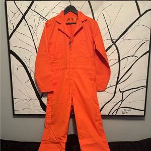 Orange Jumpsuit Coveralls